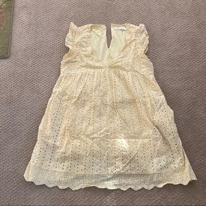 Yellow Pocketed Babydoll Dress